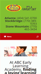 Mobile Screenshot of abcearlylearning.com